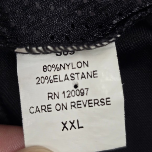 Castelli Mens Cycling Bib Shorts Black‎ Size XXL Padded Road Racewear - Picture 5 of 13